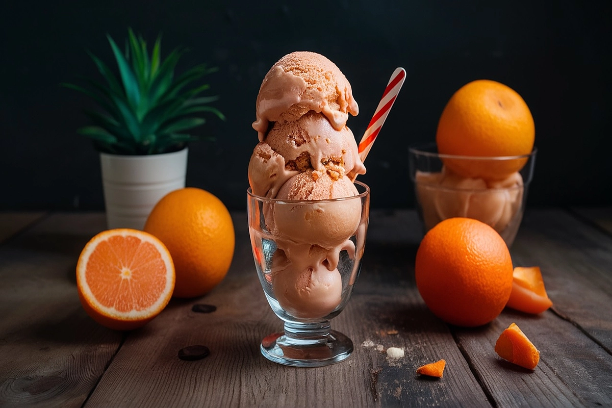 How to Make Orange Creamsicle Ice Cream at Home
