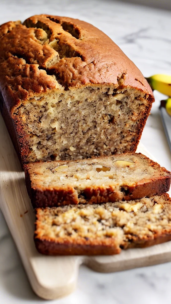 Step-by-step making Banana Bread Recipe Easy